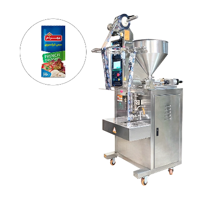 دستگاه پرکن بسته بندی ساشه تمام اتوماتیک 2-100 میلی لیتر چهار طرف دوخت مایعات غلیظ و رقیق مدل S30 سری 320